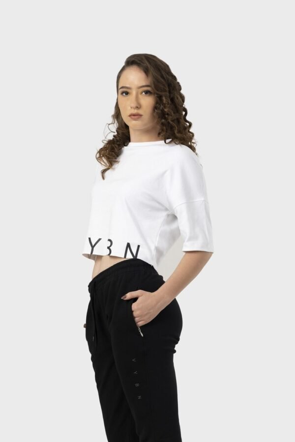 Women's VYBN Crop Top Half Sleeve