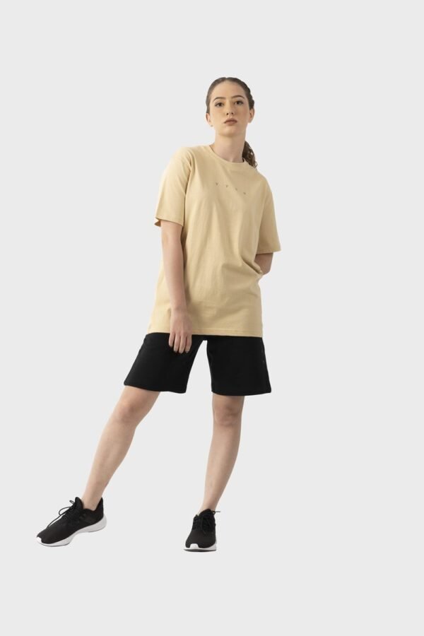 Women's Oversized Half-Sleeves Tee - HIPHOP